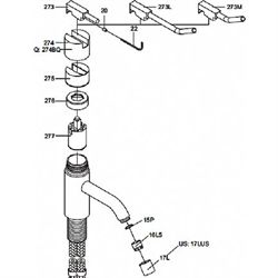 Vola låsekappe VR275