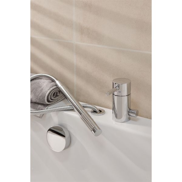 Strømberg Armatur med Håndbrus samt påfyldning via overløb 