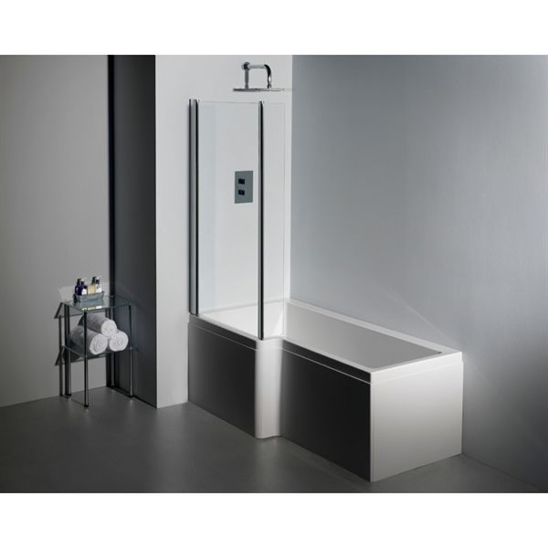 Strømberg bruseafskærmning til Quantum/Urban Showerbath