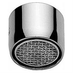 Luftblander M22x1 indvendig gevind i krom 