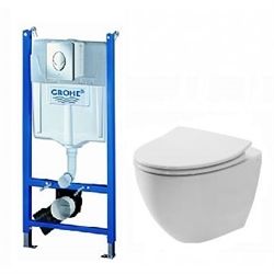 Ifö Sign Art toiletpakke med cisterne & softclose sæde