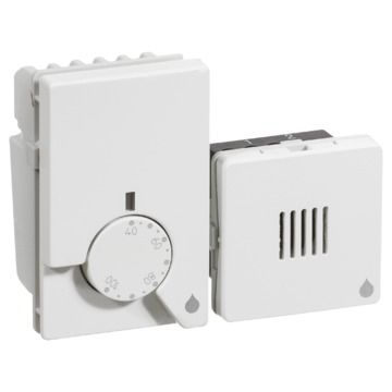 LK FUGA® hygrostat med rumføler - hvid