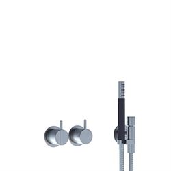 Vola 2471 Et-grebsblander med omskifter - I Børstet krom 2471-20