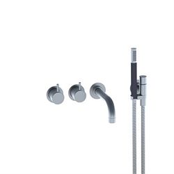 Vola 2411C-071 Kar-/Bruserbatteri  - I krom 