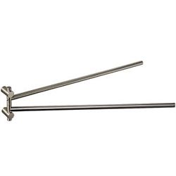 Cool Line Svingbar håndklædestang 460 mm - Højglans