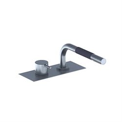 Vola BK9 et-grebsblander med håndbruser  - I børstet krom