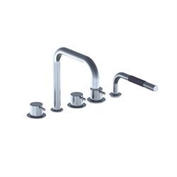 Vola SC11 badekarbatteri  - I børstet krom