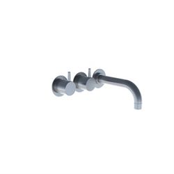 Vola håndvaskbatteri 611 - Børstet krom