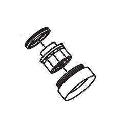 Hansgrohe Perlator til Axor Starck håndvaskbatteri