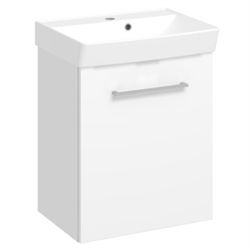 Dansani Mido 52 cm møbelpakke med låge - Hvid mat - MMC-0700