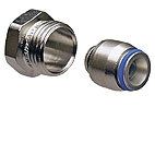 Uponor Alupex kompressionskobling 16 mm x 1/2" - Danfoss ventil