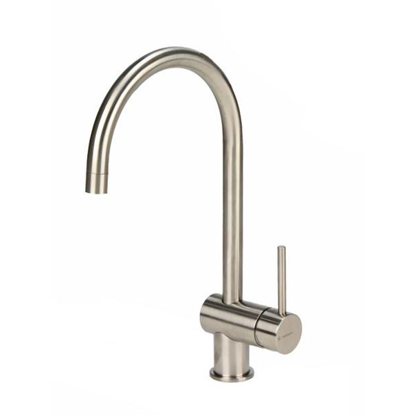 Newform XT køkkenarmatur m/C-tud i Børstet krom