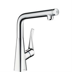 hansgrohe Metris Select M71 1-grebs køkkenarmatur 320, Krom