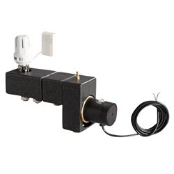 Uponor Fluvia T PUSH 12 TH-X med termostat til gulvvarme i enkeltrum