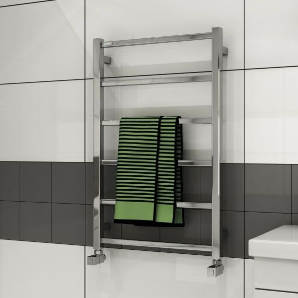 Strømberg Hagen Håndklædetørrer  - Sort - 1210x500 - 191 w - C/C 468 HBC1250