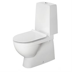 Duravit Durastyle gulvmonteret toilet med skjult S-lås