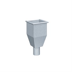 Rheinzink vandsamlerkasse 87 mm