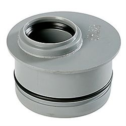 Grå PP Universal overgang 110-50 mm 