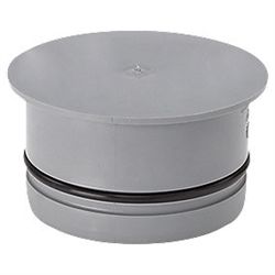 Grå PP prop 110 mm til rørspids