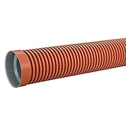 Uponor PP kloakrør 315x3000mm SN8 u/tætn.ring, Ultra Double