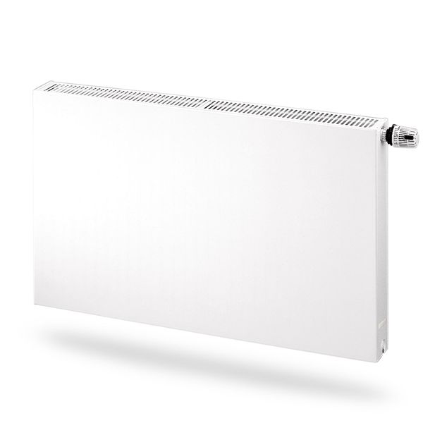 Purmo Plan radiator med integreret ventil - type FCV22 - Højde 500 - fås i flere længder