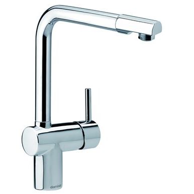 Damixa Osier køkkenarmatur m/udtrækbar L-tud i krom