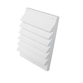 Passer til teleskoprør v/nr. 291021 sammen med studs 10 Murrist 110x150mm Hvid