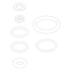 Damixa o-ringe, pakninger til omskift