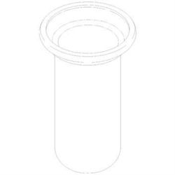 Damixa glas for vægmonteret børste