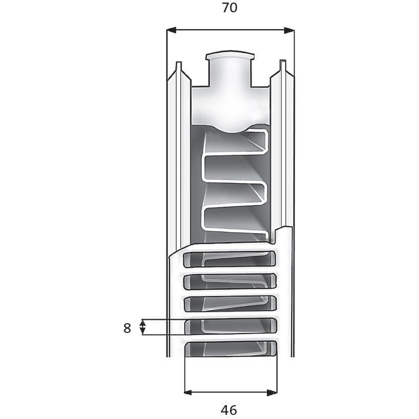 Purmo Compact Radiator C21-600-2000 mm