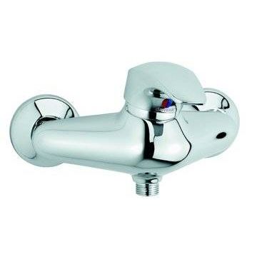 Damixa Space blandingsbatteri t/brus, Krom