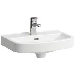 Laufen Kompas håndvask 50 x 36 cm t/vægmontering, Hvid