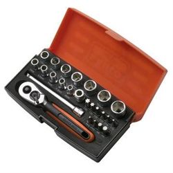 Bahco topnøglesæt mini 1/4"