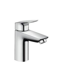 Hansgrohe logis 100 håndvaskarmatur, U. bundventil, Krom