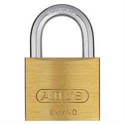 ABUS hængelås messing 60/40