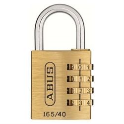 ABUS hængelås 165/40 kode