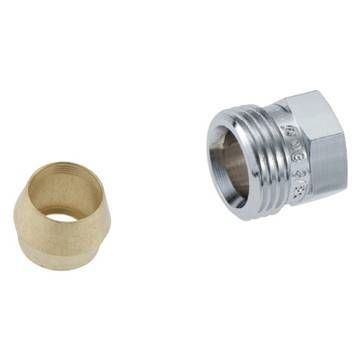 FM Mattson nippel med konus 1/2"x10