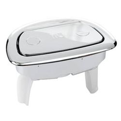 Ifö Sign skylleknapsæt forkromet