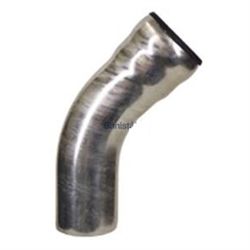 GM-X bøjning 45 gr. i galvaniseret stål - 50 mm