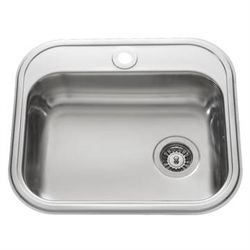 Intra Juvel Barents vask BK480B1 48x34 cm til nedfældning, med prop