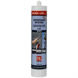 Dana lim montage ekstra 292 sort 290ml