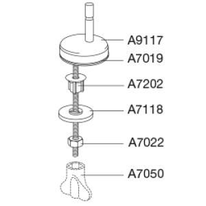 Pressalit universalbeslag