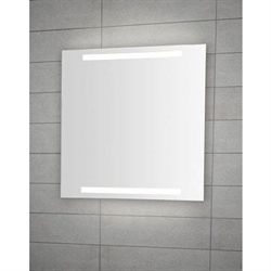 Dansani Spejl 80x70 cm med LED lys i top/bund