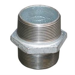 Galvaniseret brystnippel 3/8" 