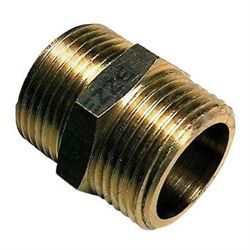 Messing brystnippel - 3/8"