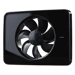 Fresh Ventilator model Intellivent 2.0 med hygrostat & timer Ø100-125 mm, sort