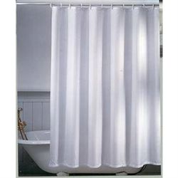 Badeforhæng Unicolor i hvid - højde 200 cm, bredde 270 cm
