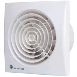 Thermex Silent 200 CZ standard ventilator, hvid