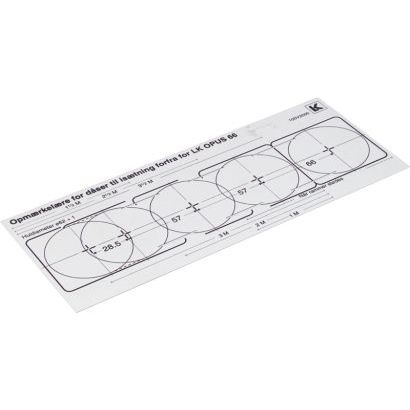 Mærkelære til LK Opus forfradåser