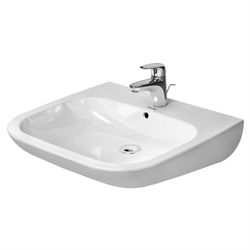 Duravit D-Code håndvask 60x55cm med hanehul